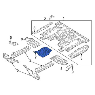 Nissan OE - Front Floor Pan