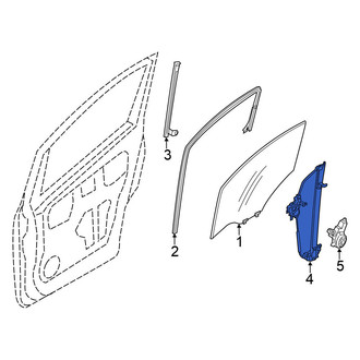 Nissan OE - Right Window Regulator