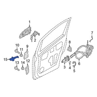 Nissan OE - Front Door Check