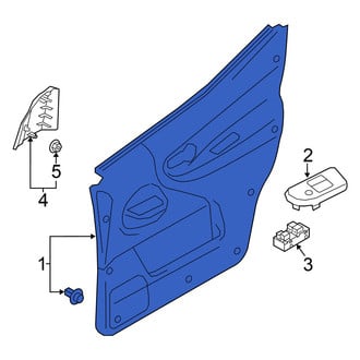 Nissan OE - Front Left Inner Door Interior Trim Panel