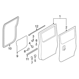 Nissan OE - Side Loading Door - Door & Components