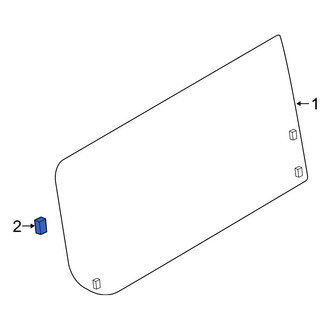 Nissan OE - Back Glass Spacer