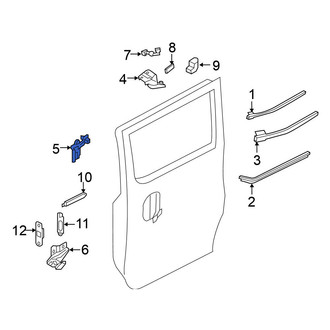 Nissan OE - Center Right Sliding Door Roller