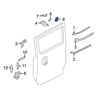 Nissan OE - Left Door Check