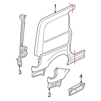 Nissan OE - Side Panel & Components