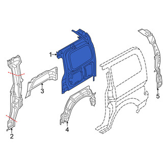 Nissan OE - Right Inner Quarter Panel