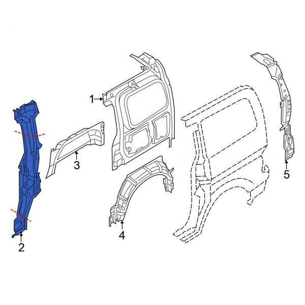 Body C-Pillar Reinforcement