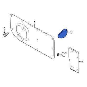 Nissan OE - Left Quarter Panel Trim Cap