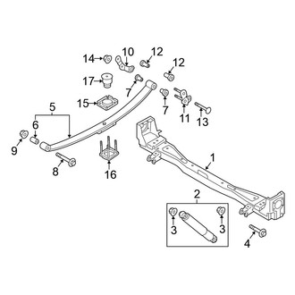 Nissan OE - Rear Suspension - Suspension Components
