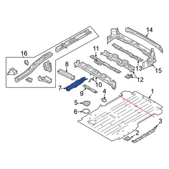 Nissan OE - Center Floor Pan Reinforcement