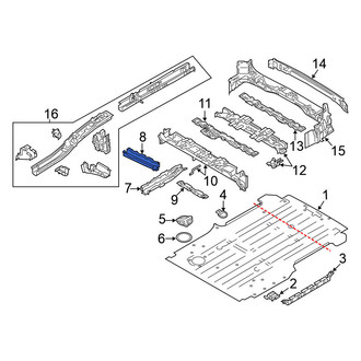 Nissan OE - Floor Pan Reinforcement