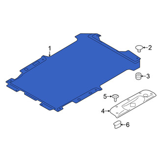 Nissan OE - Rear Floor Mat