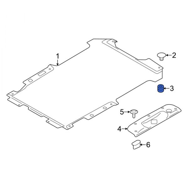 Floor Mat Grommet