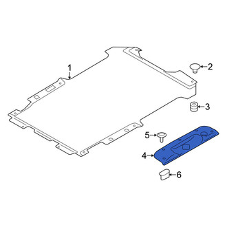 Nissan OE - Rear Door Sill Plate