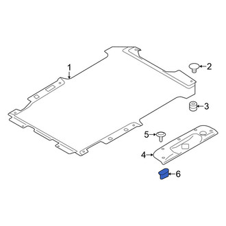 Nissan OE - Door Sill Plate Clip