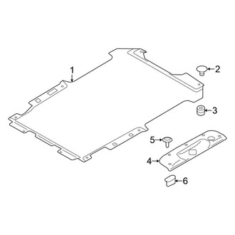Nissan OE - Rear Body & Floor - Interior Trim