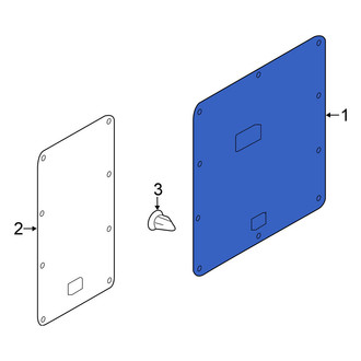 Nissan OE - Rear Right Inner Door Interior Trim Panel