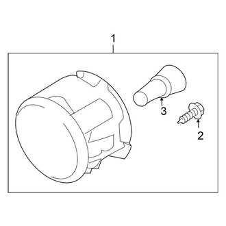 Nissan OE - Front Lamps - Fog Lamps (Hatchback)