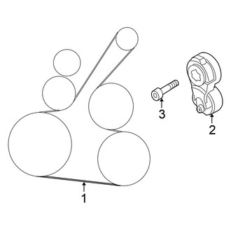 Nissan OE - Cooling - Belts & Pulleys (1.8L)