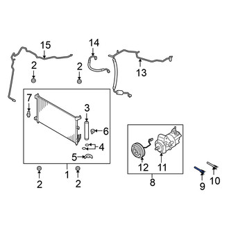 Nissan OE - Lower A/C Compressor Bolt