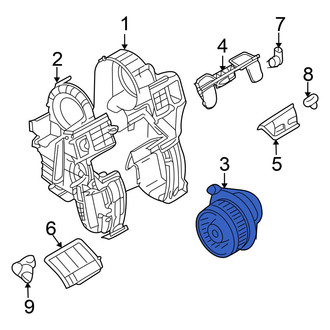 Nissan OE - HVAC Blower Motor