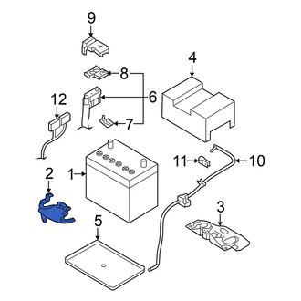 Nissan OE - Front Battery Tray Bracket
