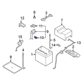 Nissan OE - Battery Cable Terminal End