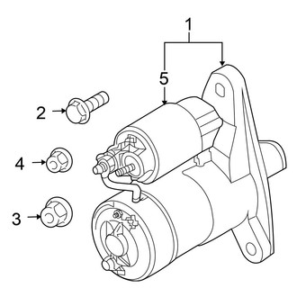 Nissan OE - Electrical - Starter (1.8L)
