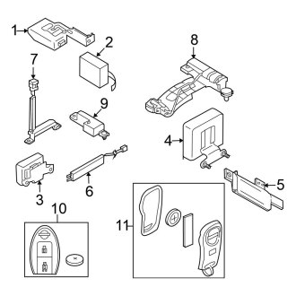 2011 Nissan Versa OEM Audio & Electronics | Speakers — CARiD.com