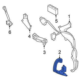 Nissan OE - Mobile Phone Antenna Bracket