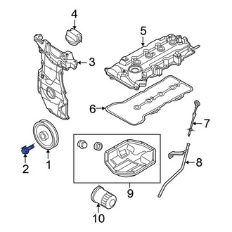 Nissan OE - Engine Crankshaft Pulley Bolt