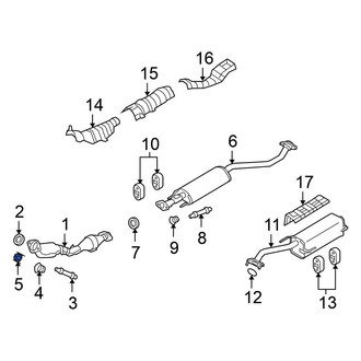 Nissan OE - Liftgate Hinge Nut
