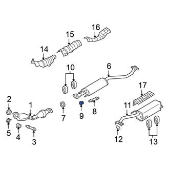 Nissan OE - Exhaust Spring