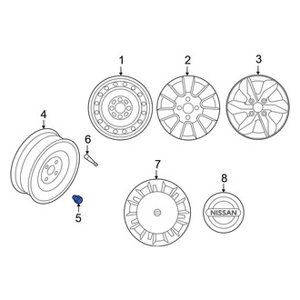 Nissan OE - Wheel Lug Nut