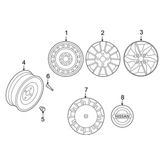 Nissan OE - Wheels (Hatchback)