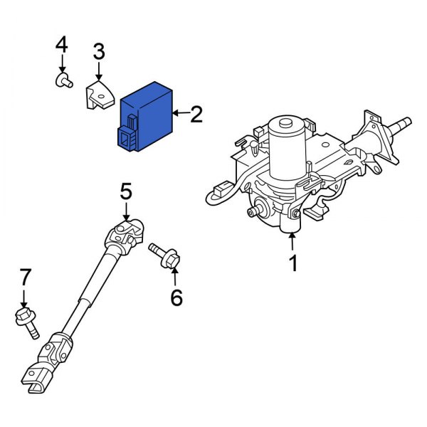 Power Steering Control Module