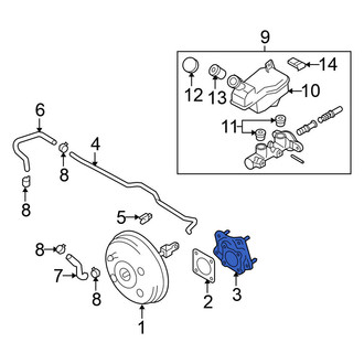 Nissan OE - Power Brake Booster Spacer