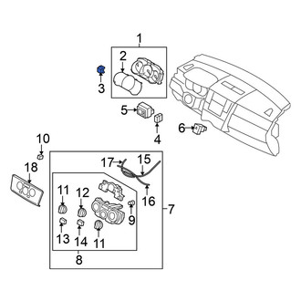 Nissan OE - Air Bag System Status Indicator