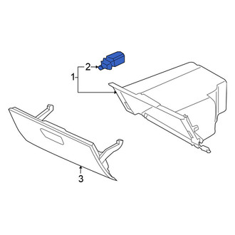 Nissan OE - Front Glove Box Light