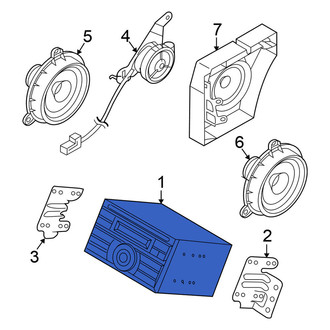 Nissan OE - Radio Control Unit