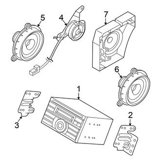 Nissan OE - Instrument Panel - Sound System