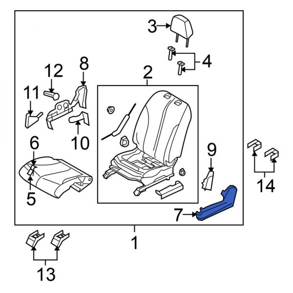 Seat Track Cover