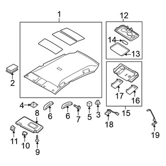 Nissan OE - Roof - Interior Trim