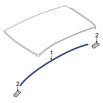 Nissan OE - Left Roof Drip Molding
