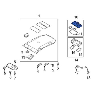 Nissan OE - Dome Light
