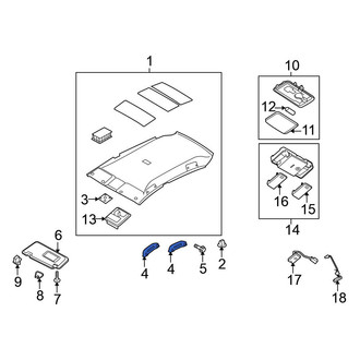 Nissan OE - Interior Grab Bar