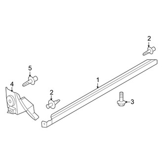 Nissan OE - Pillars, Rocker & Floor - Exterior Trim (Hatchback)