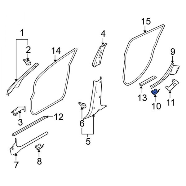 Door Sill Plate Clip