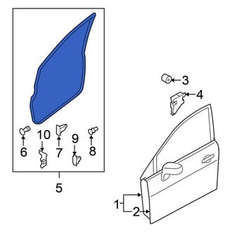 Nissan OE - Front Right Door Seal