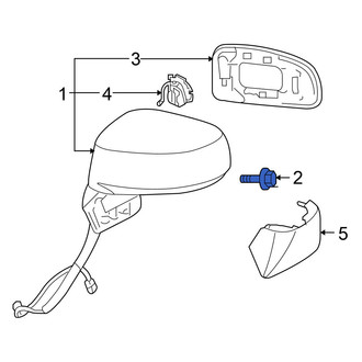 Nissan OE - Door Mirror Bolt